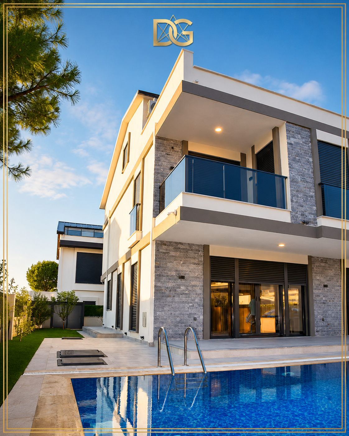 Lüks Tripleks Villa